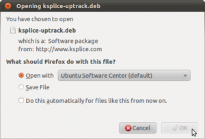 Kspice-uptrack: aggiornare il kernel senza dover riavviare