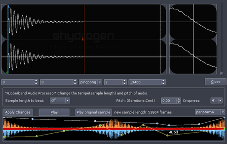 Hydrogen drum machine 