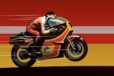 Motorcycle Art - Rich Lee Draws!!! #2