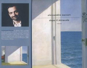 Dopo il miracolo: il nuovo romanzo di Alessandro Zaccuri