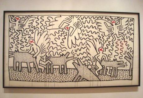 PATTERNS NELLE STRAORDINARIE OPERE DI KEITH HARING IN MOSTRA AL BROOKLYN MUSEUM DI NEW YORK