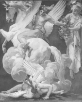 Sargent, Perseus on Pegasus Slaying Medusa