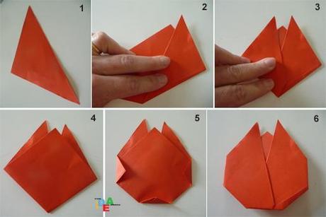 ORIGAMANDO… UN TULIPANO PER LA MAMMA