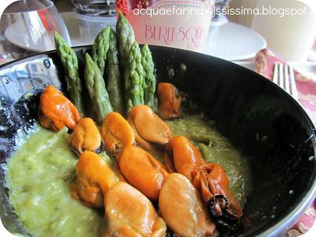 ...crema di asparagi e cozze e...HO VINTOOOOOOOOOOO!...