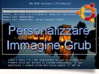 Ubuntu personalizzare immagine di Grub