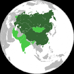 Paesi membri e osservatori dell'Organizzazione per la Cooperazione di Shanghai (OCS) Paesi membri e osservatori dell'Organizzazione per la Cooperazione di Shanghai (OCS)