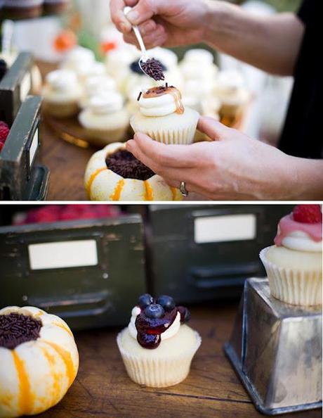 CUPCAKE TOPPING BAR... CHE IDEA!