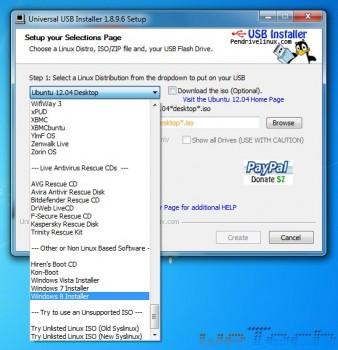 Universal USB Installer: installare Linux, Windows 7 e 8 da chiavetta USB