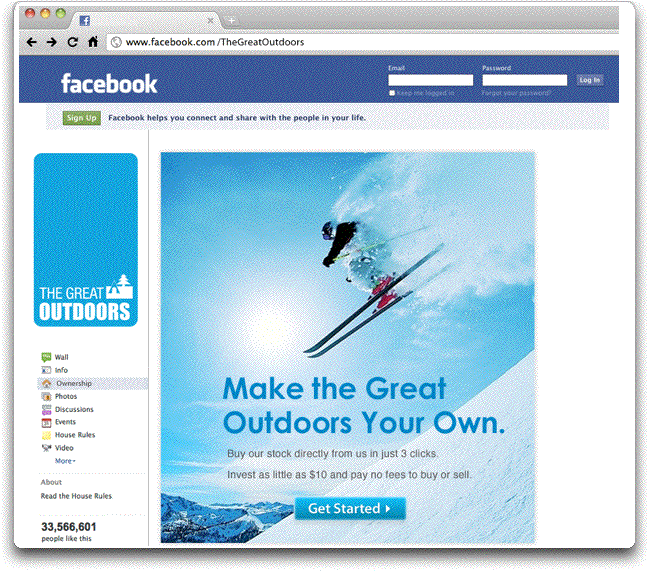 Facebook con Loyal3 consente a tutti di acquistare e vendere azioni sul web