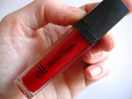 Red she Goes | elf Glossy Gloss in Merry Cherry.