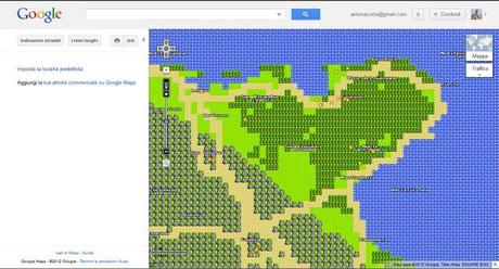 Google Maps va in 8 bit per Nintendo