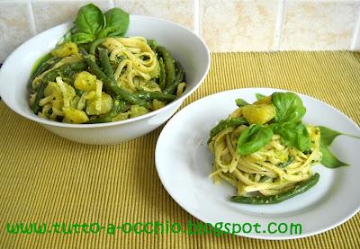 G come Genova - Pasta col pesto alla genovese