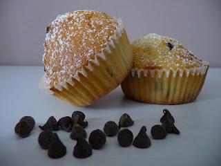 MUFFIN con GOCCE di CIOCCOLATO