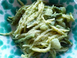 TROFIE con PESTO FAGIOLINI e PATATE