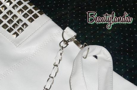 OASAP: presentazione della Fashion Studded Folding Zipped Shoulder Bag