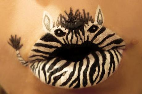 Animal Lip Art by Paige Thompson