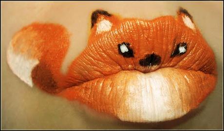 Animal Lip Art by Paige Thompson