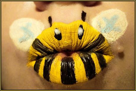 Animal Lip Art by Paige Thompson