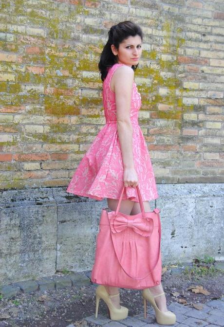 Pink Lace Conscious Dress