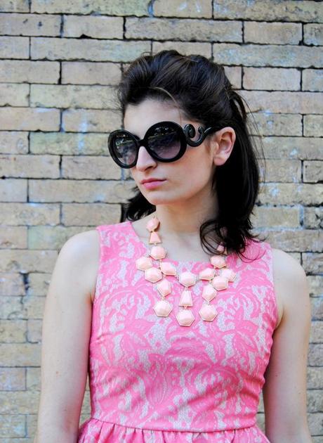 Pink Lace Conscious Dress