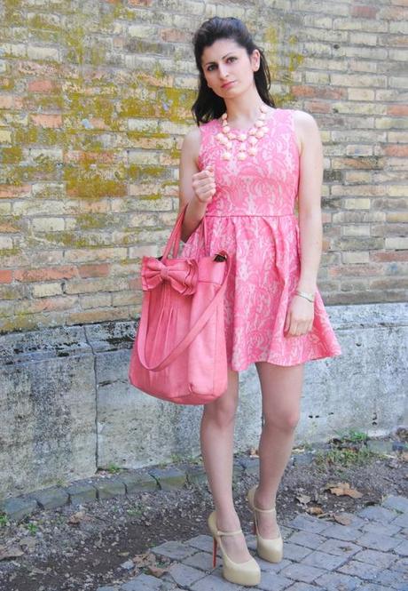 Pink Lace Conscious Dress