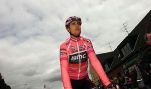 Giro 2012: Taylor Phinney, maglia rosa in sedia a rotelle