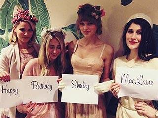 Dianna Agron e Taylor Swift addobbate per le feste!