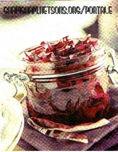 Salsa di cipolle rosse