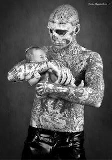 Rick Genest by Stephane Roy su Factice magazine