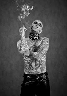 Rick Genest by Stephane Roy su Factice magazine