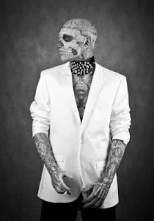 Rick Genest by Stephane Roy su Factice magazine