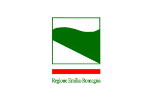 Flag of Emilia-Romagna region Italiano: Bandie...