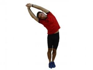 Stretching catena muscolare laterale
