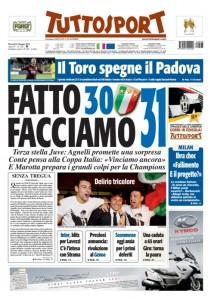 Ecco le prime pagine del Corriere dello Sport – Gazzetta – Tuttosport