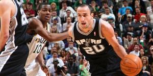 Manu Ginobili porta gli Spurs in semifinale