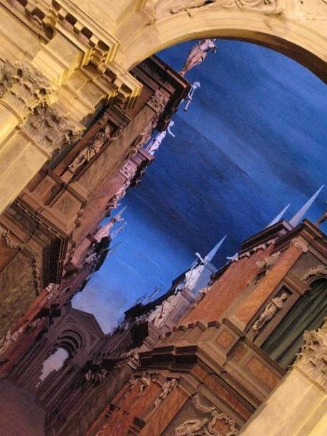 the edge of reality at the Teatro Olimpico in Vicenza