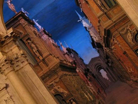 the edge of reality at the Teatro Olimpico in Vicenza