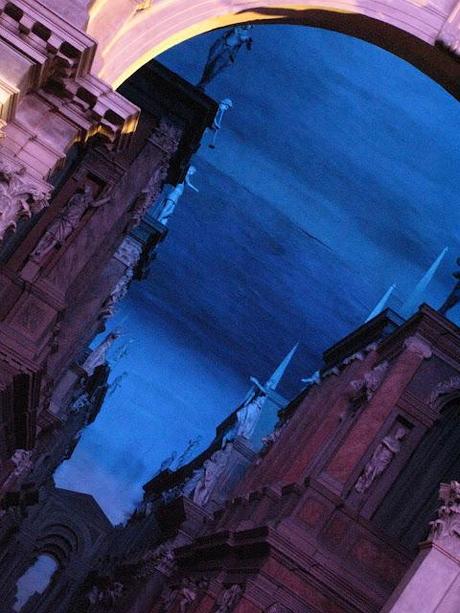 the edge of reality at the Teatro Olimpico in Vicenza