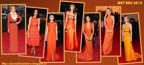 MET Ball: Orange Passion!