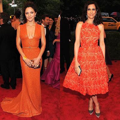 MET Ball: Orange Passion!