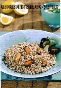 Farro e cozze