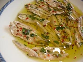 Alici marinate