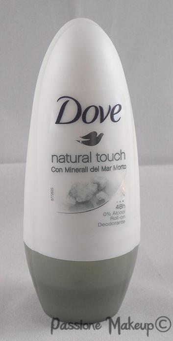 Dove: deorante Natural Touch con minerali del Mar Morto