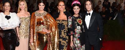 Icone di stile in Dolce & Gabbana al MET 2012