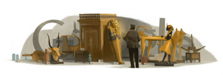 Da Google un doodle per Howard Carter