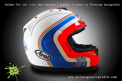 Arai Corsair M.Iannone by DS Design Aerografie