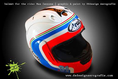 Arai Corsair M.Iannone by DS Design Aerografie