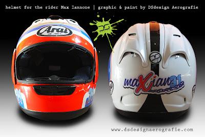 Arai Corsair M.Iannone by DS Design Aerografie