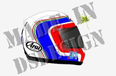 Arai Corsair M.Iannone by DS Design Aerografie