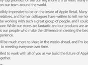 John Browett capo degli Apple Store scrive dipendenti